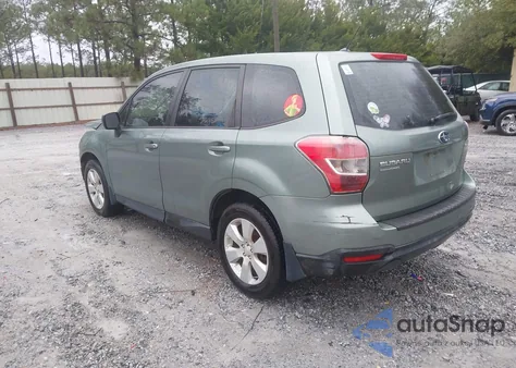 2014 Subaru Forester 2.5I from USA, damaged, VIN JF2SJAAC2EH517508